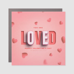 SlipperyJoe's Valentine's Day gifts romantic tone Car Magnet