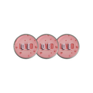 SlipperyJoe's Valentine's Day gifts romantic tone  Golf Ball Marker