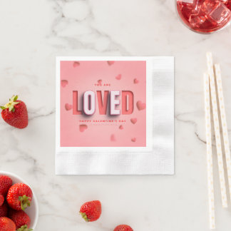 SlipperyJoe's Valentine's Day gifts romantic tone  Napkins