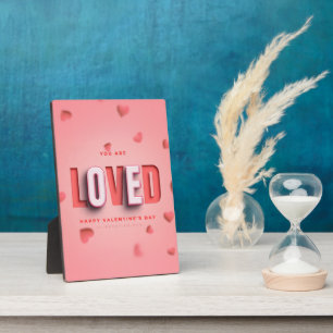 SlipperyJoe's Valentine's Day gifts romantic tone  Plaque