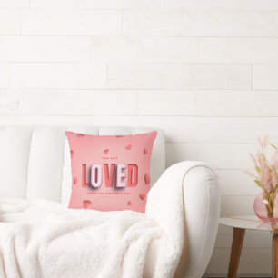 SlipperyJoe's Valentine's Day gifts romantic tone Throw Pillow