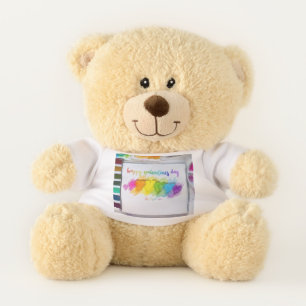 SlipperyJoe's Valentine's Day sentiment LGBTQ+ gay Teddy Bear