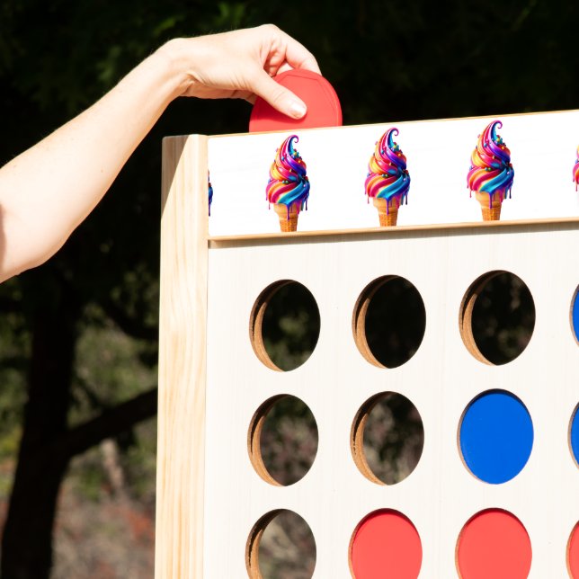 SlipperyJoe's vibrant ice cream cone food classic  Fast Four (Playing)