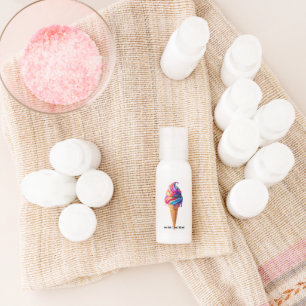SlipperyJoe's vibrant ice cream cone food classic Hand Lotion