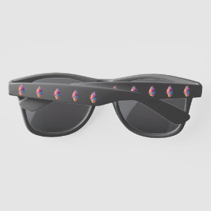 SlipperyJoe's vibrant ice cream cone food classic Sunglasses
