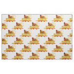 SlipperyJoe's warm festive Thanksgiving vibe rusti Fabric