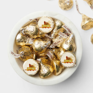 SlipperyJoe's warm festive Thanksgiving vibe rusti Hershey®'s Kisses®