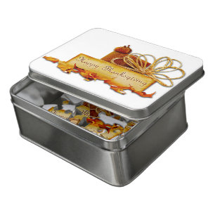 SlipperyJoe's warm festive Thanksgiving vibe rusti Jigsaw Puzzle