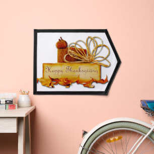 SlipperyJoe's warm festive Thanksgiving vibe rusti Pennant