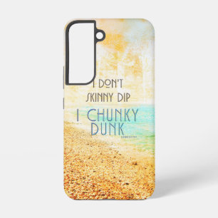 SlipperyJoe's warm idyllic beach scene campy skinn Samsung Galaxy S22 Case