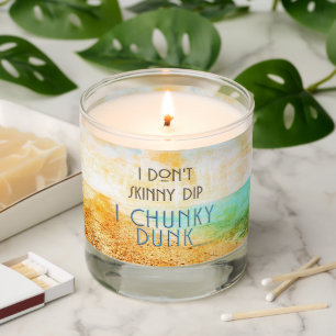 SlipperyJoe's warm idyllic beach scene campy skinn Scented Candle