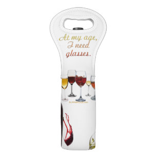 SlipperyJoe's wine drinkware cheeky pun red white Bag