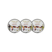 SlipperyJoe's wine drinkware cheeky pun red white