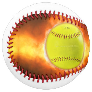 SlipperyJoe's yellow softball fireball flames rasp