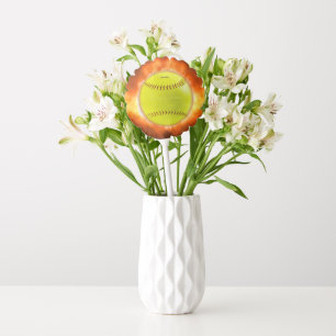 SlipperyJoe's yellow softball fireball flames rasp Balloon