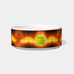 SlipperyJoe's yellow softball fireball flames rasp Bowl