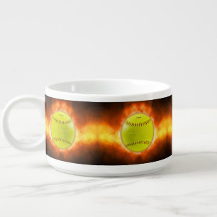 SlipperyJoe's yellow softball fireball flames rasp Bowl