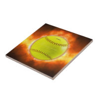 SlipperyJoe's yellow softball fireball flames rasp