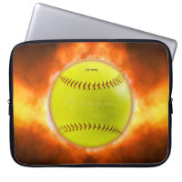 SlipperyJoe's yellow softball fireball flames rasp