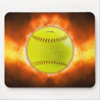 SlipperyJoe's yellow softball fireball flames rasp