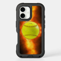 SlipperyJoe's yellow softball fireball flames rasp