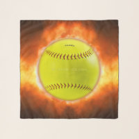 SlipperyJoe's yellow softball fireball flames rasp