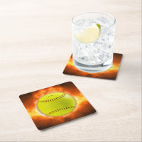 SlipperyJoe's yellow softball fireball flames rasp