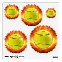 SlipperyJoe's yellow softball fireball flames rasp