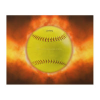 SlipperyJoe's yellow softball fireball flames rasp