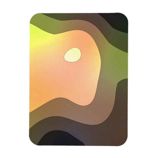 Slipping Away - 3"x4" magnet (Vertical)