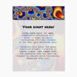 Slipping Through - Fractal Art Flyer