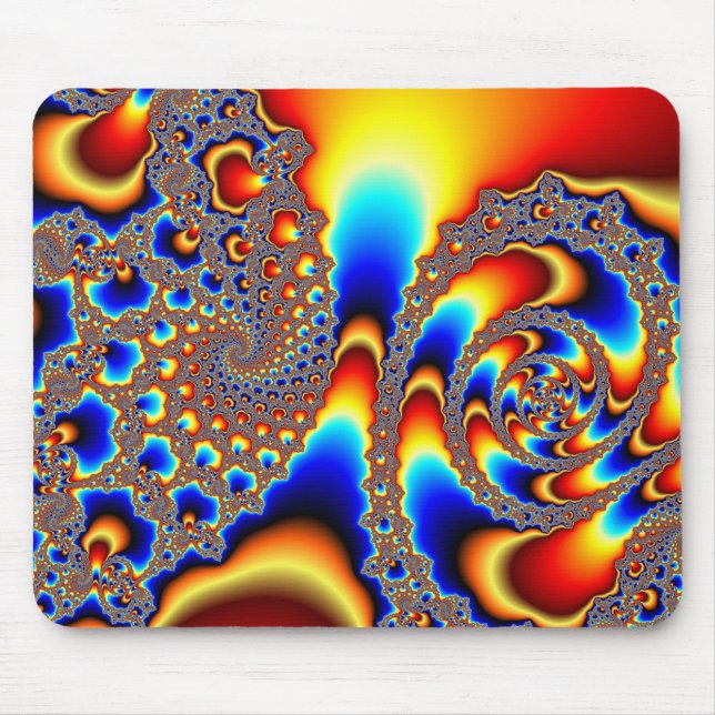 Slipping Through - Fractal Art Mouse Pad (Front)