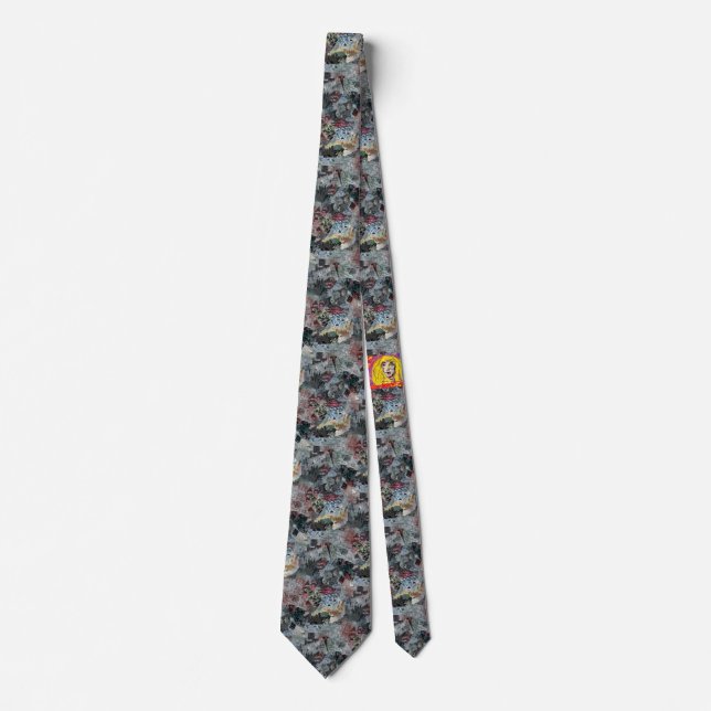 Slips City Life by Carita K design Neck Tie (Front)