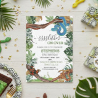 Slither on over Snake Reptile Lover Birthday