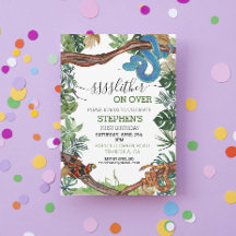 Slither on over Snake Reptile Lover Birthday