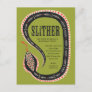 Slither Snake Kid's Birthday Postcard Invitation
