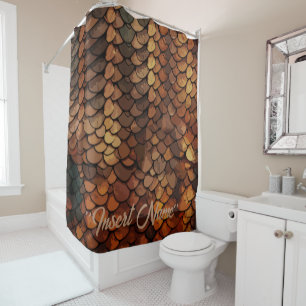 Slithering Chic Shower Curtain