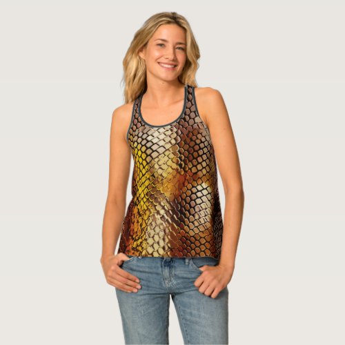 Slithering Chic Tank Top