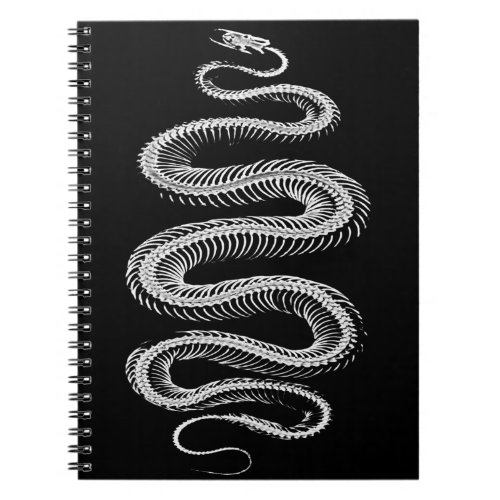 Slithering Snake Skeleton Notebook