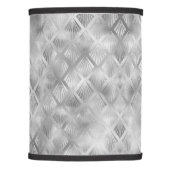 Sliver Gray Geometric Abstract Lamp Shade (Right)