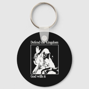 Sliver Mask King Baldwin Iv Meme The Leper King Wa Keychain