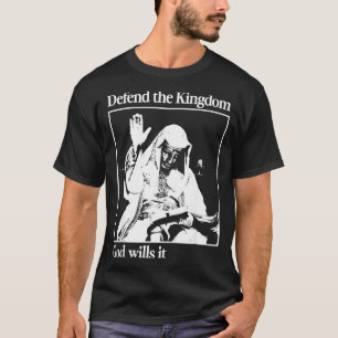 Sliver Mask King Baldwin Iv Meme The Leper King Wa T-Shirt