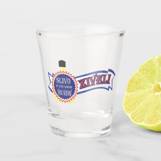 Slivo Ziveli Shot Glass