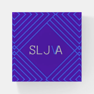 SLJ-VA Logo Paperweight