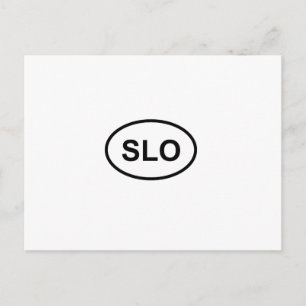 SLO - San Luis Obispo Postcard