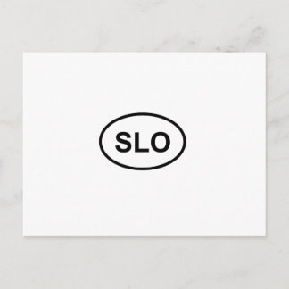 SLO - San Luis Obispo Postcard