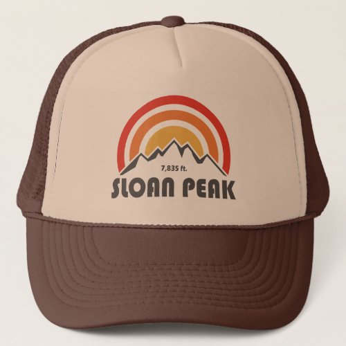 Sloan Peak Washington Trucker Hat