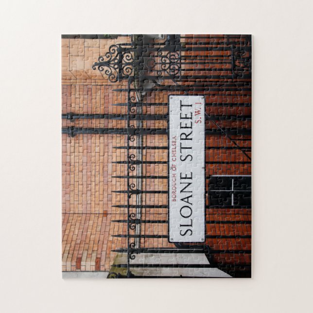 Sloane Square Chelsea Jigsaw Puzzle (Vertical)