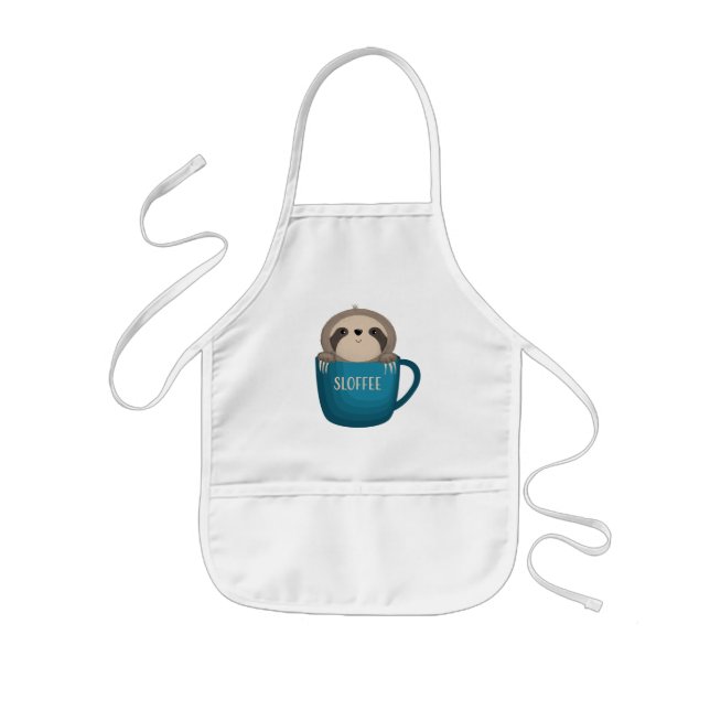 Sloffee! Kids' Apron (Front)
