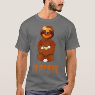Sloffee Pun Sloth With Coffee Gift 1 T-Shirt